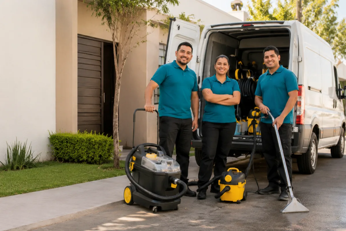 Equipo de Limpieza Tapicería Puebla
